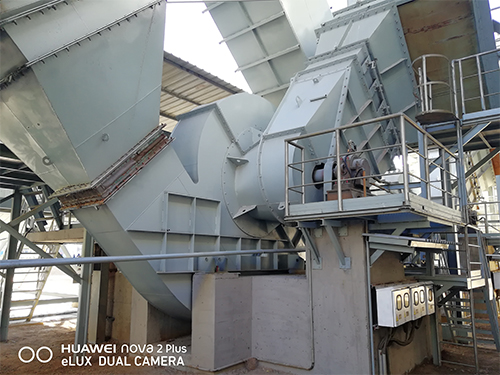 蚌埠180吨循环流化床锅炉引风机